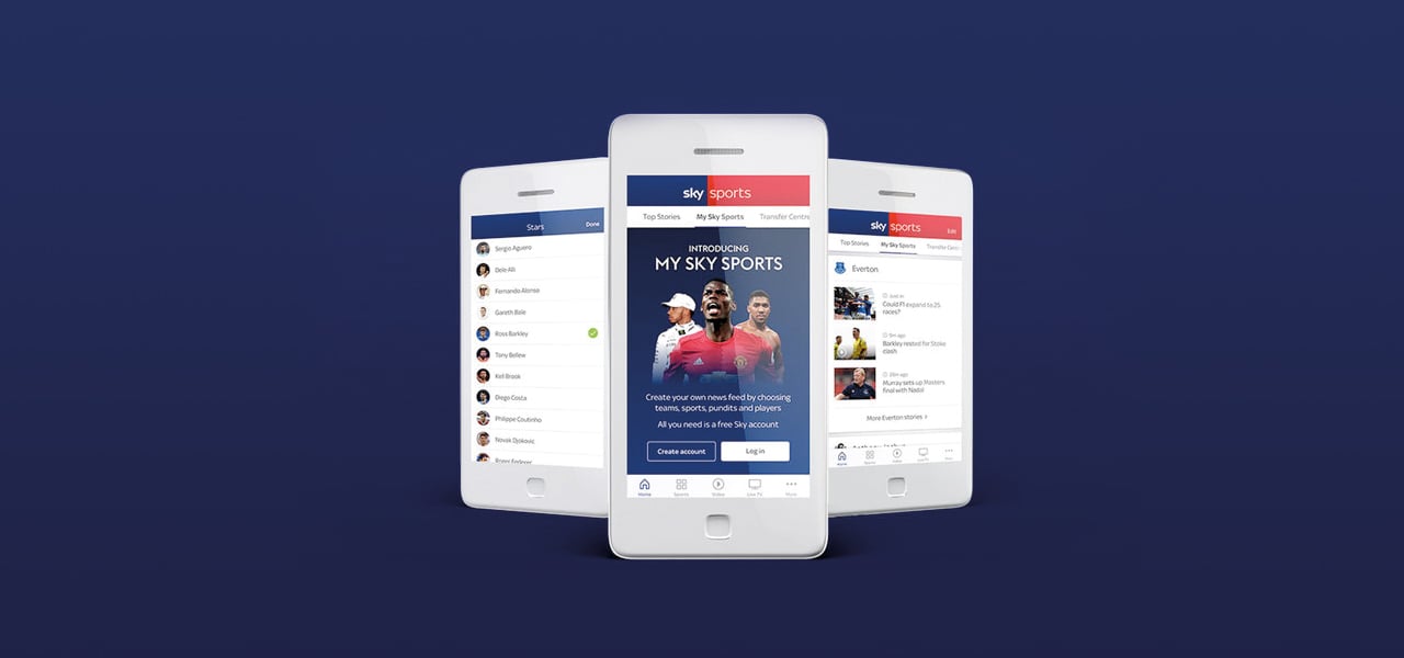 Sky sports store mobile