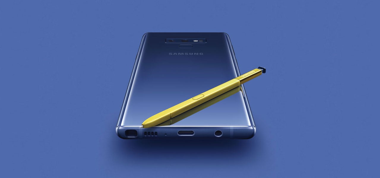 samsung galaxy note 9 dominating the market