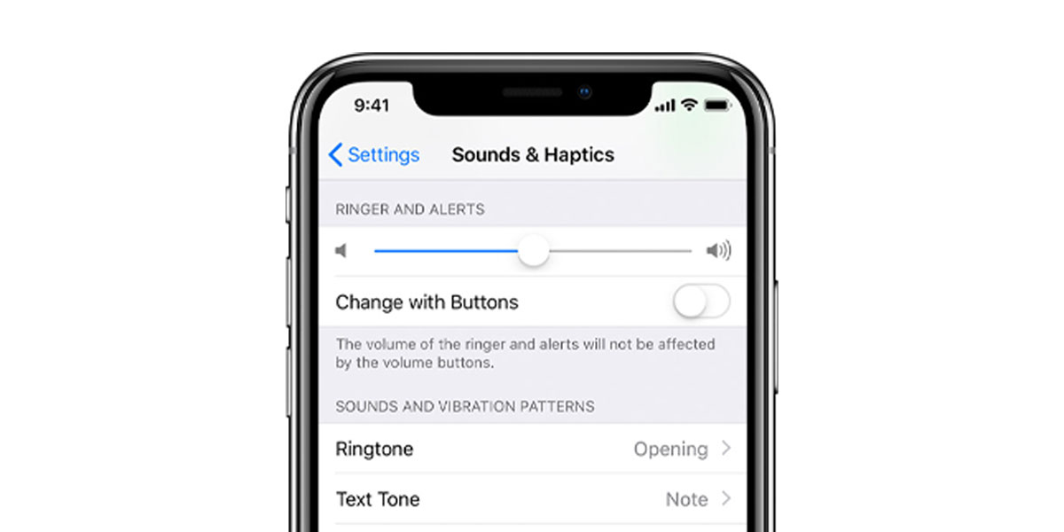 changing the ringtone on iphone xs