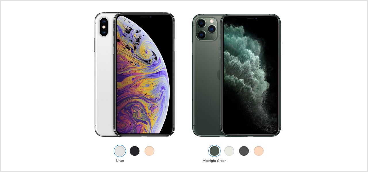 apple iphone 11 compared to iphone xs