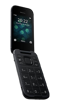 Nokia 2660 Flip Black Side