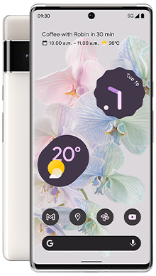 Google Pixel 6 Pro 5G 128GB Cloudy White