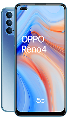 Oppo Reno4 5G 128GB Galactic Blue