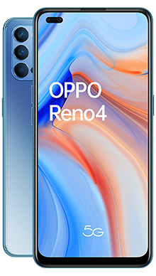 Oppo Reno4 5G 128GB Galactic Blue
