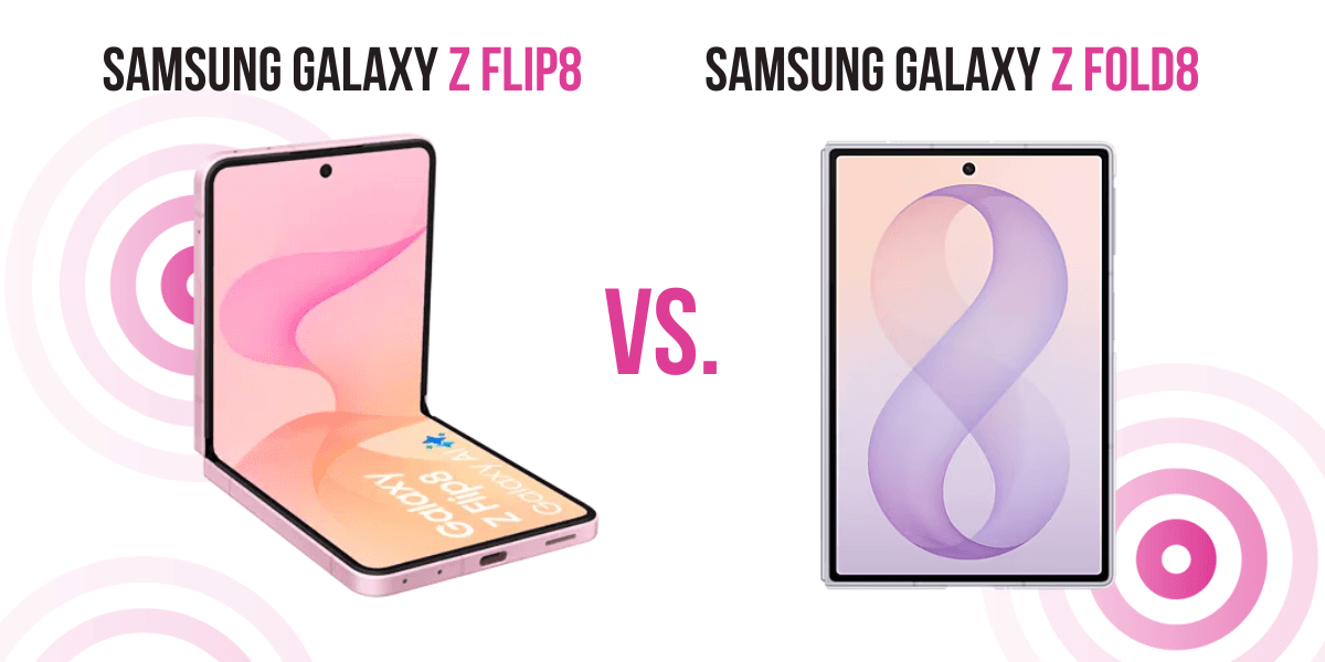 Samsung's Latest Foldables Compared: Galaxy Z Flip8 vs Galaxy Z Fold8