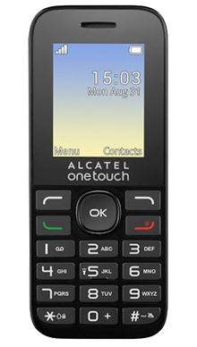 Alcatel 10.16G Black Front