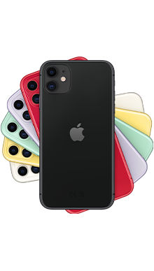 Apple iPhone 11 64GB Black Side