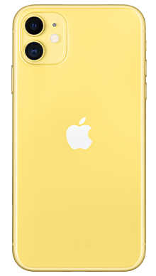 Apple iPhone 11 64GB Yellow Back