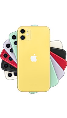 Apple iPhone 11 64GB Yellow Side