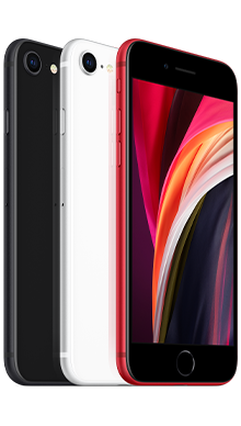 iPhone SE 64GB Black Side