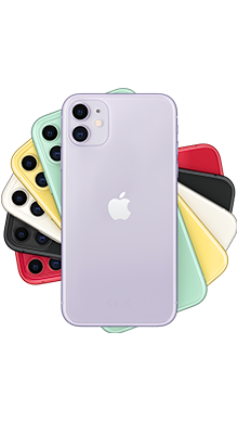 Apple iPhone 11 64GB Purple Side