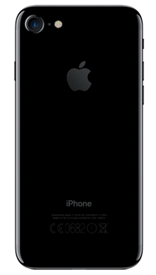 Apple iPhone 7 32GB Jet Black Back