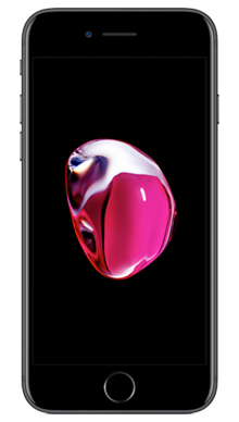 Apple iPhone 7 32GB Matte Black Front