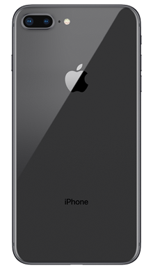Apple iPhone 8 Plus 64GB Space Grey Back