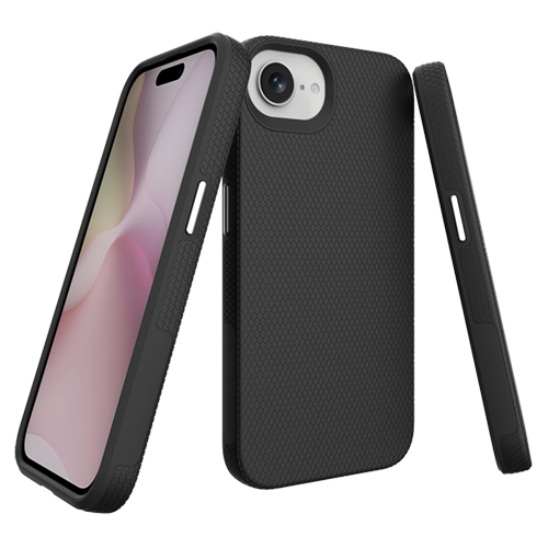 iPhone 16e ProGrip Case Xquisite Black Back