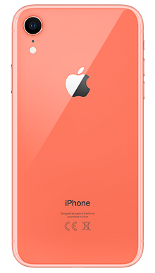 Apple iPhone Xr 64GB Coral Back
