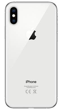 Apple iPhone Xs 256GB Silver Back