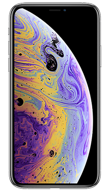 Apple iPhone Xs 256GB Silver Front