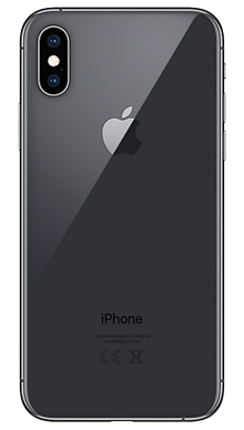 Apple iPhone Xs 64GB Space Grey Nearly New Back