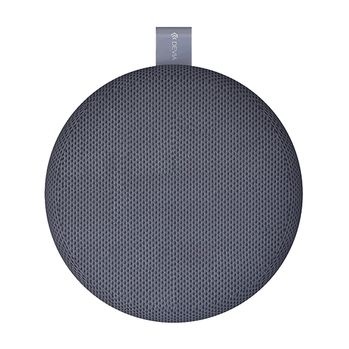 Devia 3W Fabric Bluetooth Wireless Speaker Grey