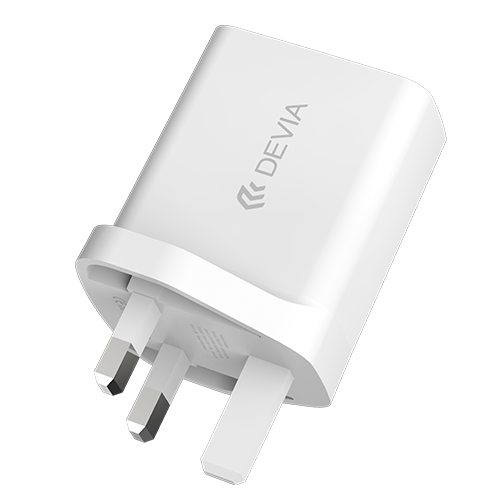 White Fast Charge Type 20W C Plug Devia Back