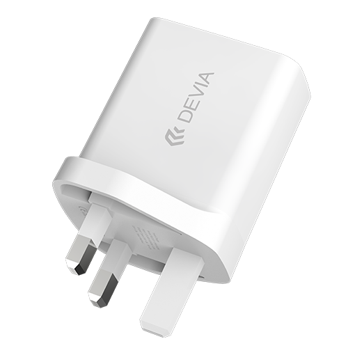 White Fast Charge Type 20W C Plug Devia Back