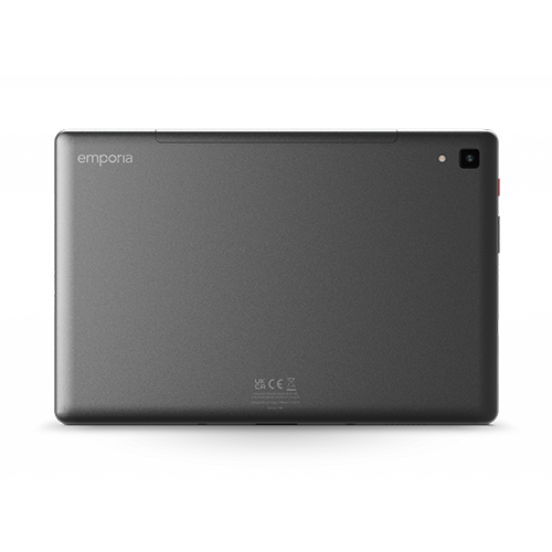 Emporia LTE Tablet Black Silver Back
