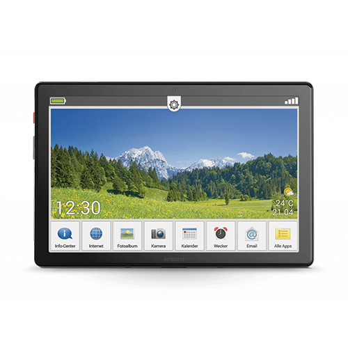 Emporia LTE Tablet Black Silver