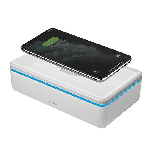 Energea Stera360 Sanitising Wireless Charging Box Side