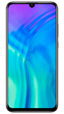 Honor 20 Lite Black Front