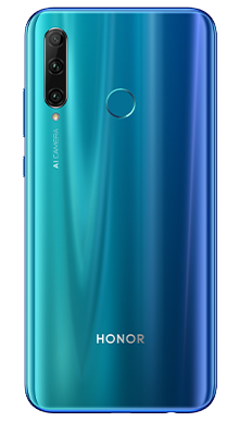 Honor 20e 64GB Phantom Blue Back