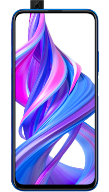 Honor 9X Sapphire Blue Front