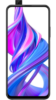 Honor 9X Magic Night Black Front