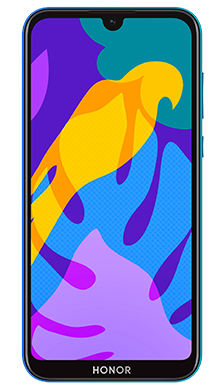 Honor 8s 2020 64GB Midnight Black Front