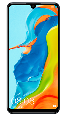 Huawei P30 Lite Midnight Black Front