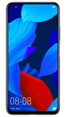 Huawei Nova 5T Black Front