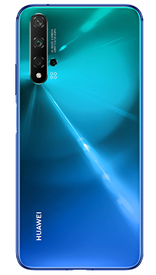 Huawei Nova 5T Crush Blue Back