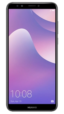 Huawei Y7 Black Front