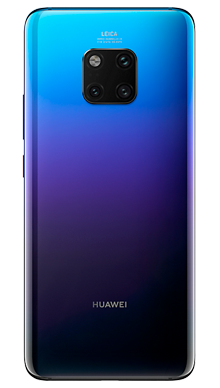 Huawei Mate 20 Pro Twilight Back