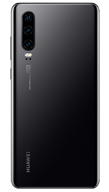 Huawei P30 128GB Midnight Black Back