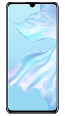 Huawei P30 128GB Midnight Black Front