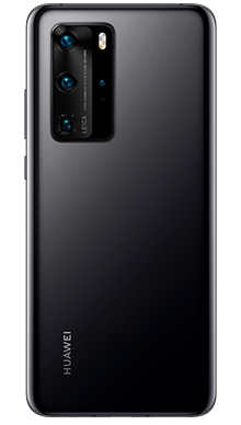 Huawei P40 128GB 5G Midnight Black Back