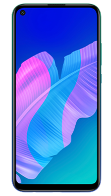 Huawei P40 Lite E 128GB Aurora Blue Front