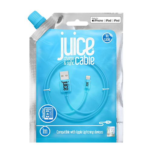 Juice 1M Lightning Cable Aqua Fonehouse