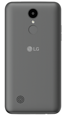 LG K4 2017 Black Back