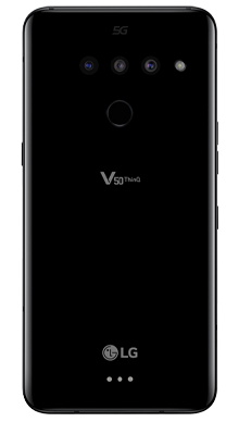 LG V50 ThinQ 5G 128GB Astro Black Back