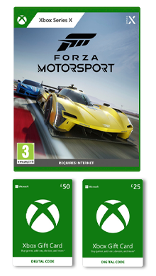 Microsoft Xbox Forza Motorsport Gift Card