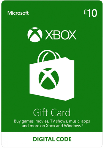 Microsoft Xbox Live Gift Card UK 10 GBP