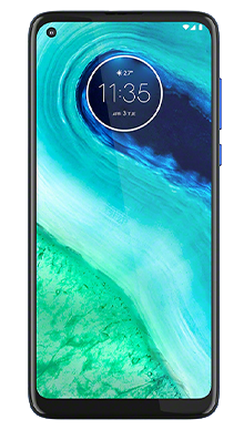 Motorola G8 64GB Neon Blue Front
