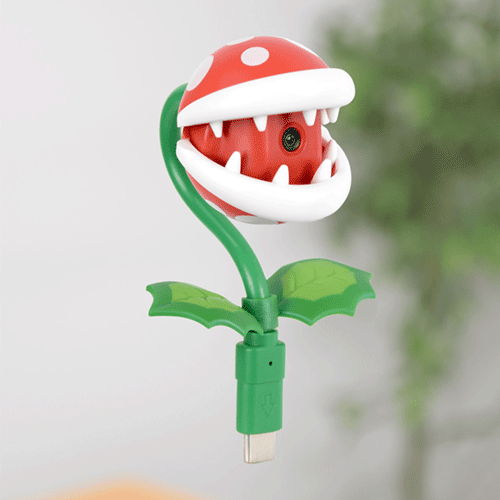 Piranha Plant Camera for Nintendo Switch 2 Front